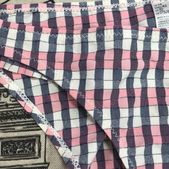 NWOT TOPSHOP Check Frill Bikini Bottoms - Picture 3 of 5